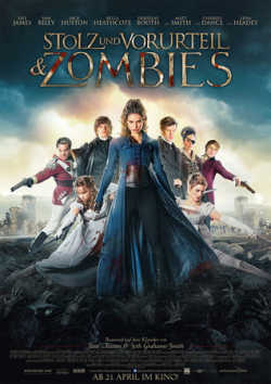 Stolz und Vorurteil und Zombies - Plakat zum Film
