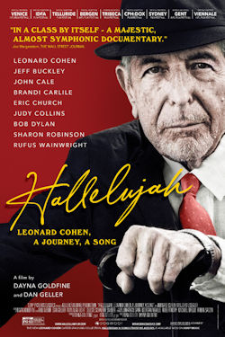 Hallelujah: Leonard Cohen, A Journey, A Song - Plakat zum Film