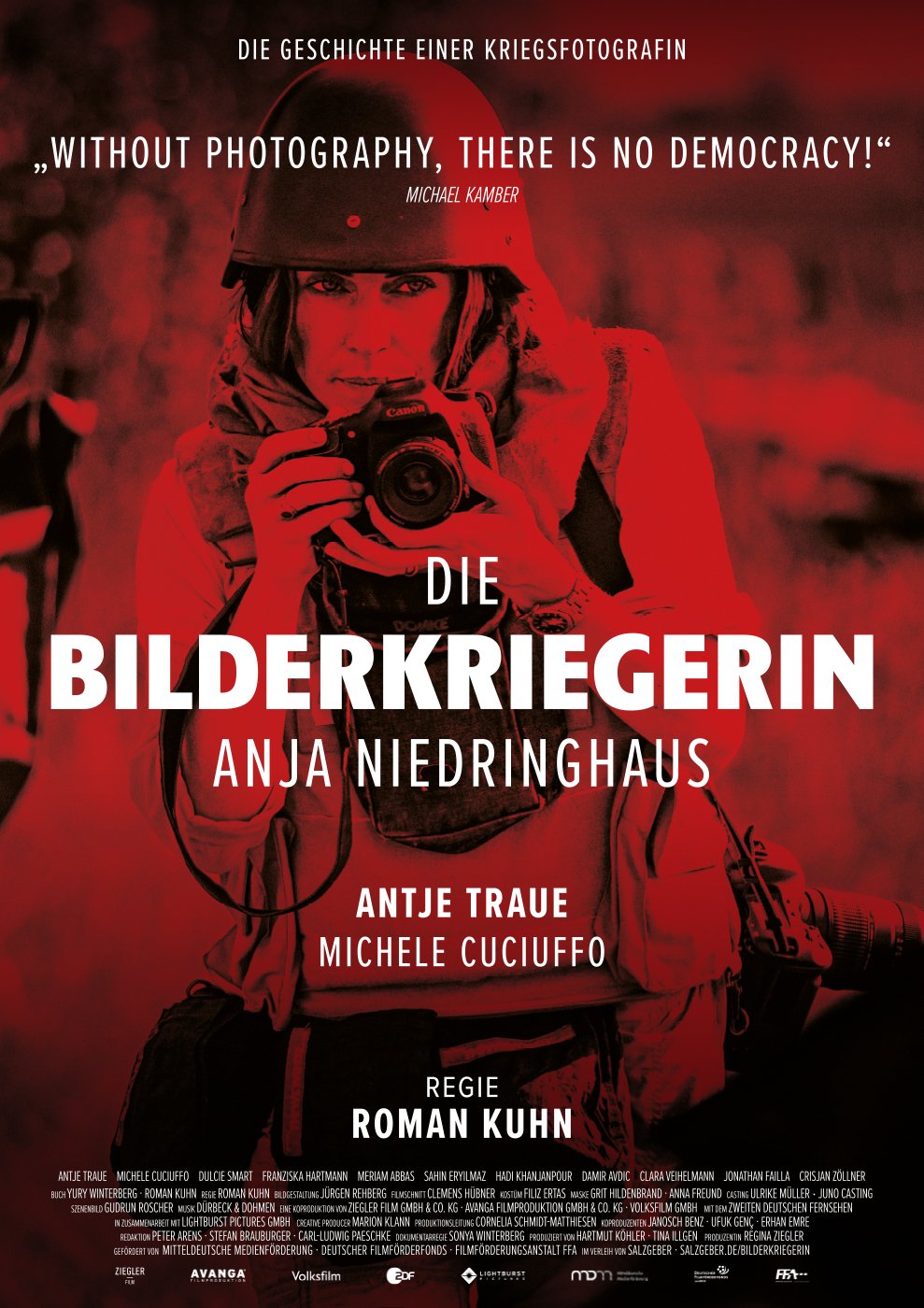 Die Bilderkriegerin - Anja Niedringhaus - Plakat zum Film