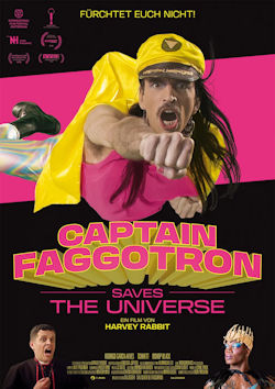 Captain Faggotron Saves The Universe - Plakat zum Film