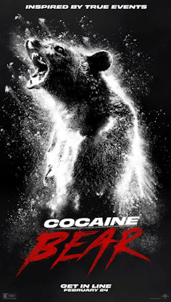 Cocaine Bear - Plakat zum Film
