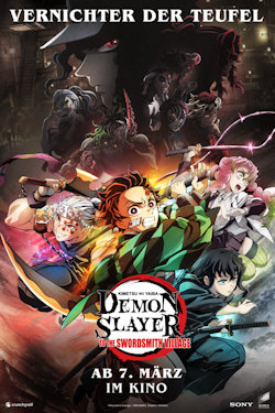 Demon Slayer: Kimetsu No Yaiba - To The Swordsmith Village - Plakat zum Film