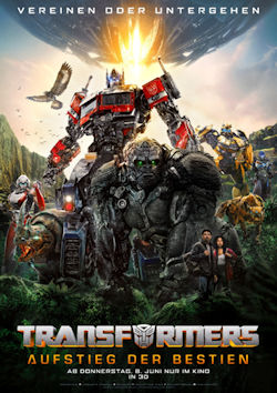 Transformers - Aufstieg der Bestien - Plakat zum Film