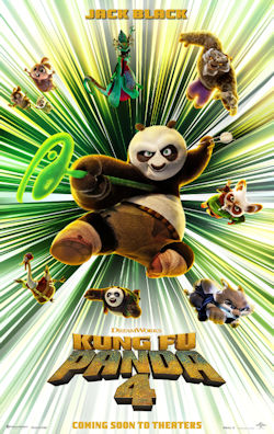 Kung Fu Panda 4 - Plakat zum Film